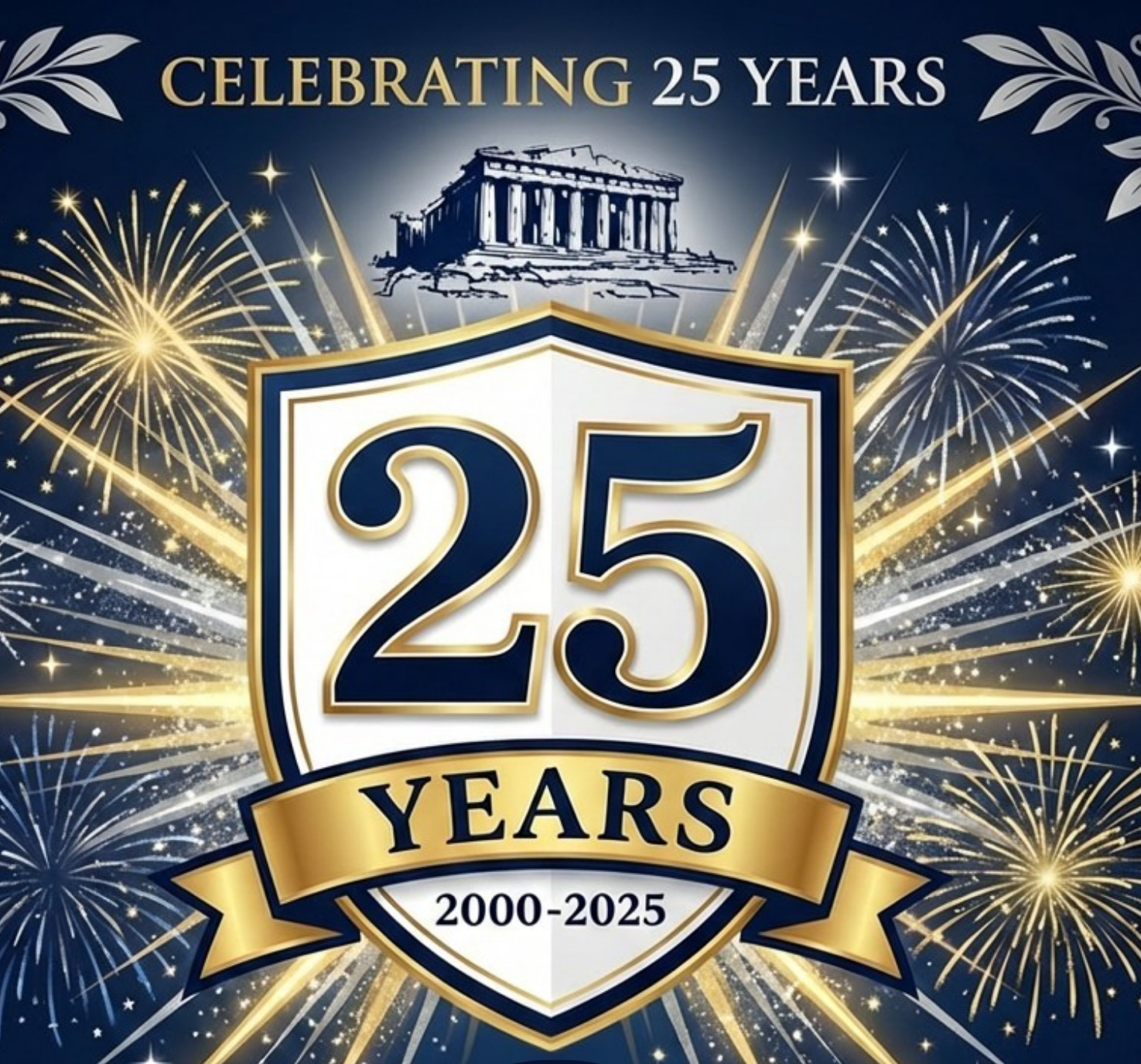 API 25 yr logo